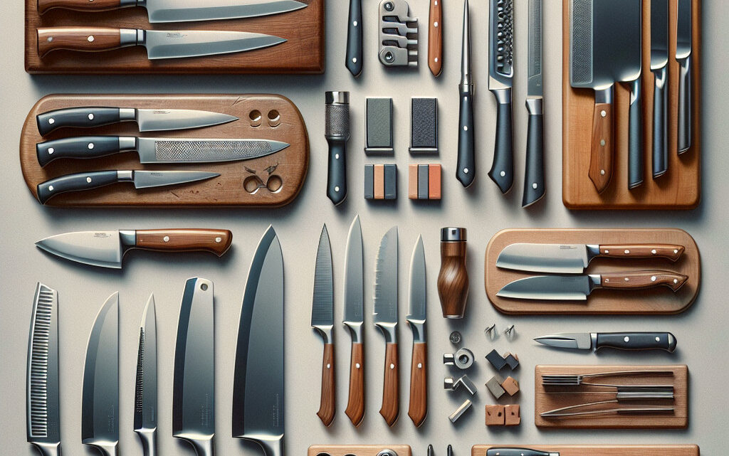 Zestawy noży kuchennych: Noże ceramiczne vs. noże ze stali nierdzewnej.