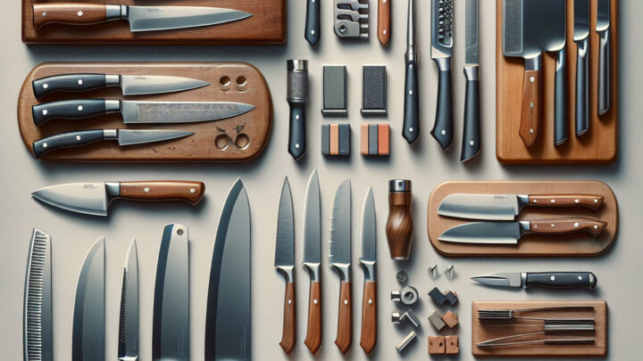 Zestawy noży kuchennych: Noże ceramiczne vs. noże ze stali nierdzewnej.