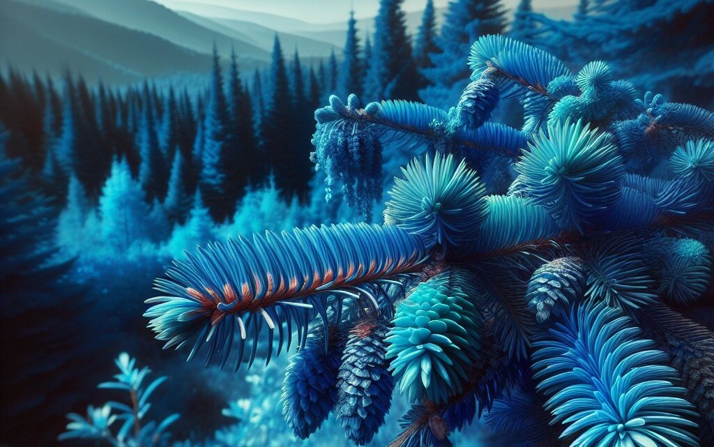 Blau Fichte Blau Fichte