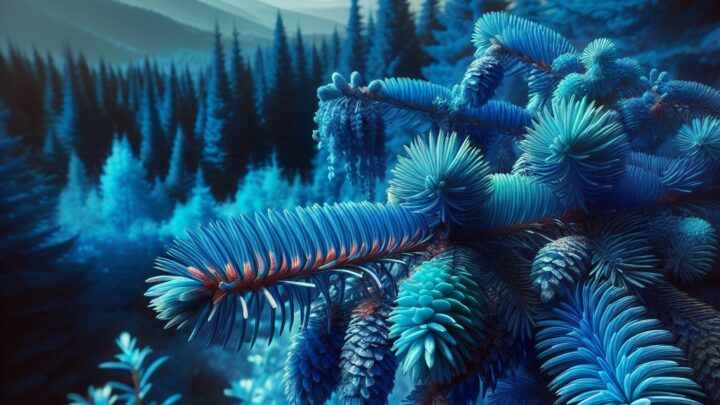 Blau Fichte