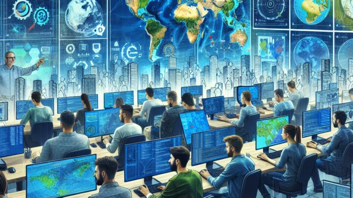 Software house a projekty związane z analizą danych geoprzestrzennych.
